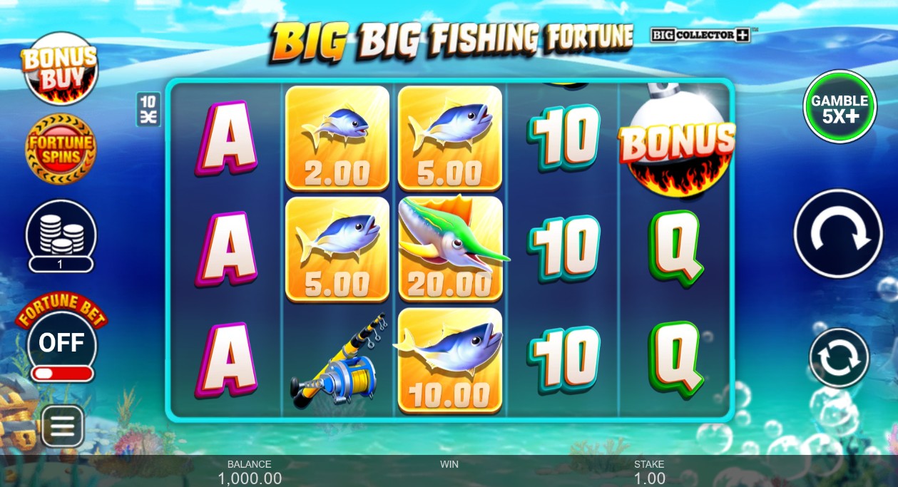 Big Big Fishing Fortune Slot gameplay image